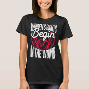Camiseta Los derechos de las mujeres en los años 2019 empie