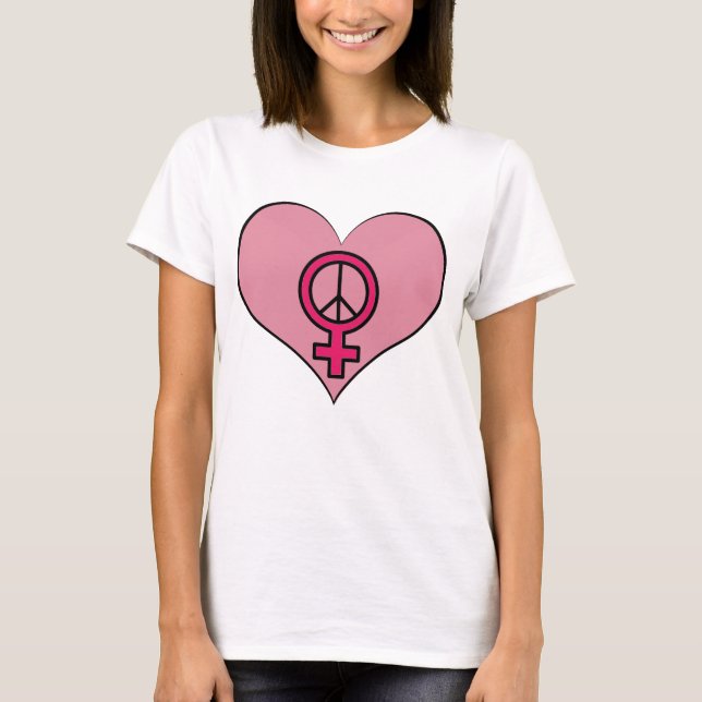 Camiseta Los derechos de las mujeres protestan por la mater (Anverso)