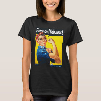 Camiseta Los derechos de las mujeres rosie The Riveter Fier