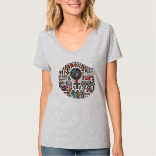 Camiseta Los derechos de las mujeres son derechos humanos -