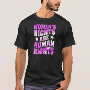 Camiseta Los derechos de las mujeres son derechos humanos p