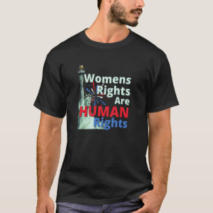 Camiseta Los Derechos de las Mujeres Son Derechos Humanos P