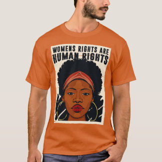 Camiseta Los derechos de las mujeres son libertad reproduct