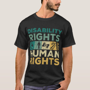 Camiseta Los Derechos De Las Personas Con Discapacidad De G