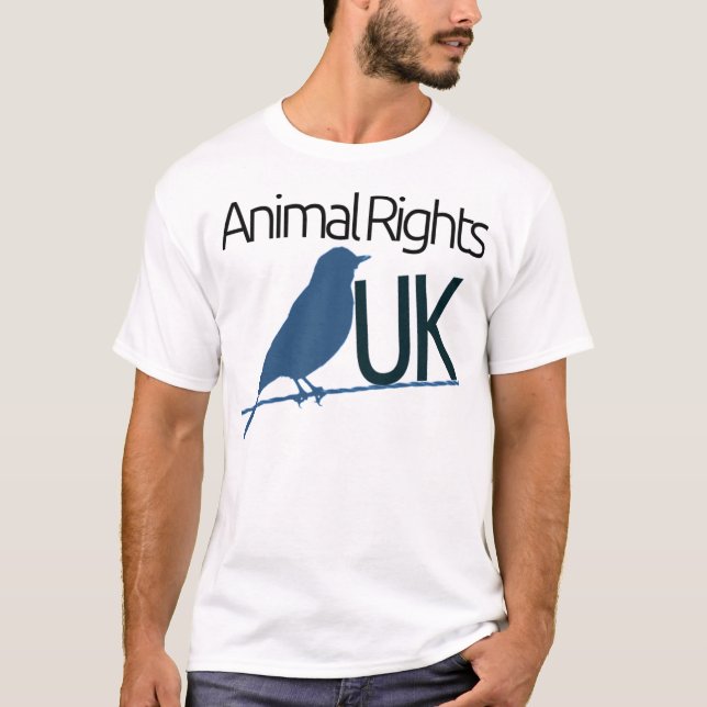 Camiseta Los derechos de los animales BRITÁNICOS (Anverso)
