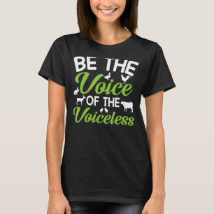 Camiseta Los Derechos De Los Animales Son La Voz De Los Que