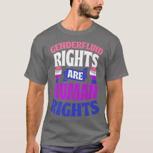 Camiseta Los Derechos De Los Géneros Son Género En Los Dere