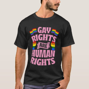 Camiseta Los derechos de los homosexuales son derechos huma
