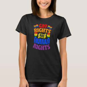 Camiseta Los derechos de los homosexuales son derechos huma
