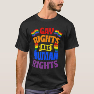 Camiseta Los derechos de los homosexuales son derechos huma