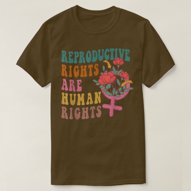 Camiseta Los derechos estéticos reproductivos son una herra (Diseño del anverso)