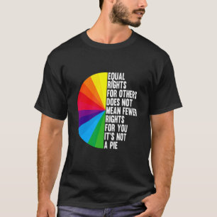 Camiseta Los Derechos Iguales No Significan Menos Derechos