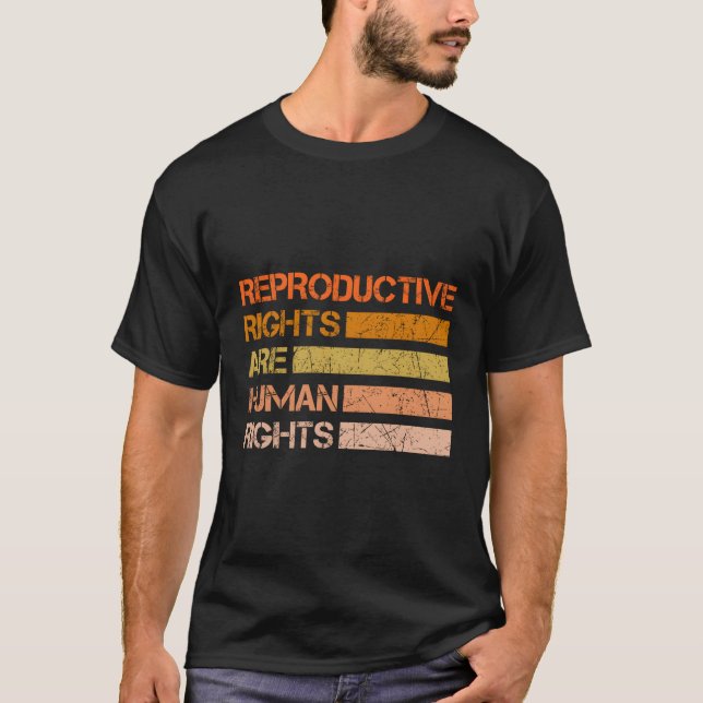 Camiseta Los derechos reproductivos son derechos humanos (Anverso)