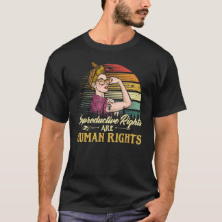Camiseta Los derechos reproductivos son mujeres feministas 