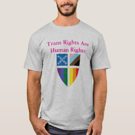Camiseta Los Derechos Trans Episcopales Son Derechos Humano
