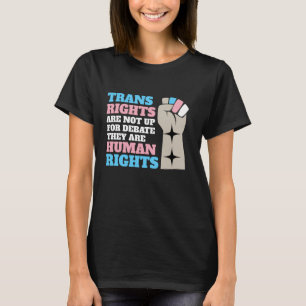 Camiseta Los Derechos Trans Son Apoyo A Los Derechos Humano