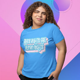 Camiseta Los Derechos Trans Son Derechos Humanos