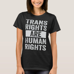Camiseta Los Derechos Trans Son Derechos Humanos - Justicia