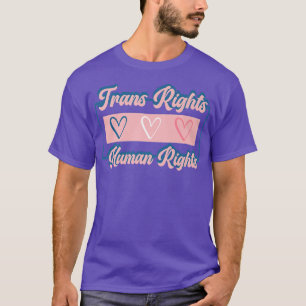 Camiseta Los Derechos Trans Son Orgullo Gay De Bandera Lgbt