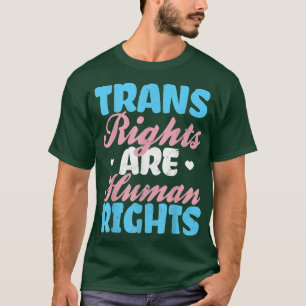 Camiseta Los derechos transexuales son el mes del orgullo p