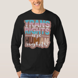 Camiseta Los derechos transexuales son una protesta por los