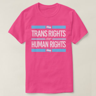 Camiseta Los derechos transgénero son derechos humanos