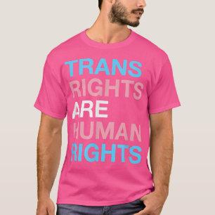 Camiseta Los derechos transgénero son derechos humanos
