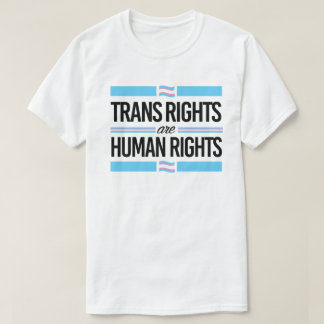Camiseta Los derechos transgénero son derechos humanos