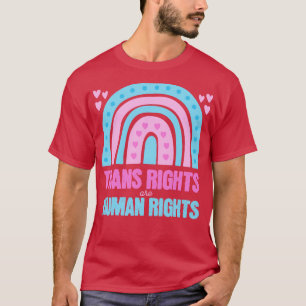Camiseta Los derechos transgénero son derechos humanos, la 