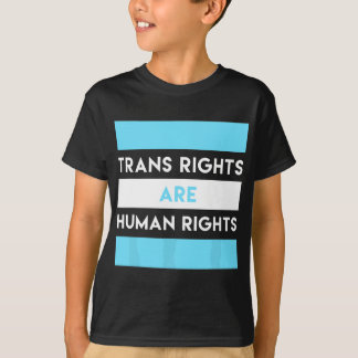 Camiseta Los derechos transgénero son derechos humanos tran