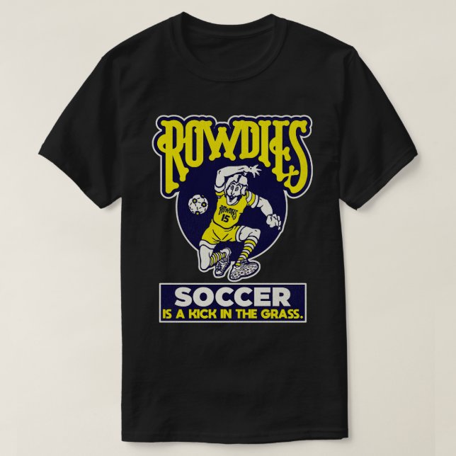 Camiseta Los desaparecidos Tampa Bay Rowdies son una patada (Diseño del anverso)