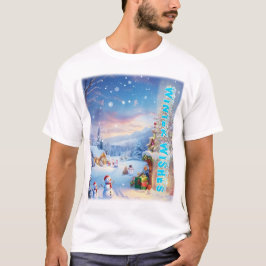 Camiseta Los deseos de invierno en el país de las maravilla