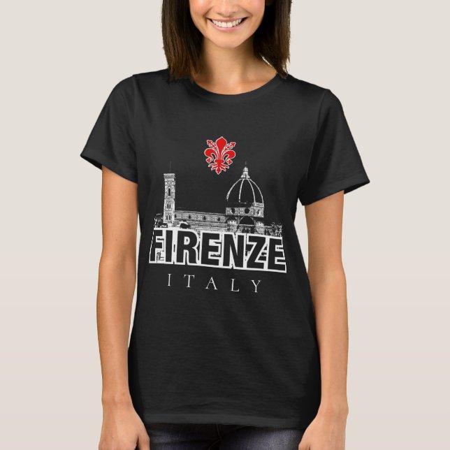 Camiseta Los di Firenze del Duomo de la bóveda el | IL de (Anverso)