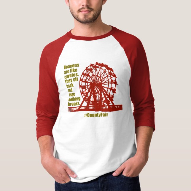 Camiseta Los diáconos son como carnies (Anverso)