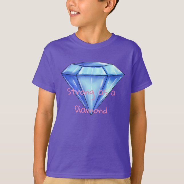 Camiseta Los diamantes son duros (Anverso)