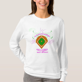 Camiseta Los diamantes son el mejor amigo 2 de un chica