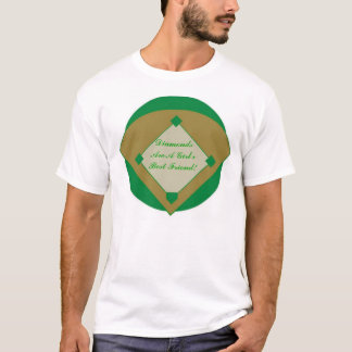 Camiseta Los diamantes son un mejor amigo de los chicas