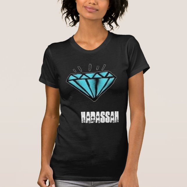 Camiseta Los diamantes y Hadassah Hardcandy son para (Anverso)