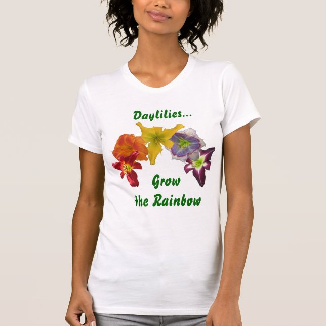 Camiseta Los dias aumentan el arcoiris (Anverso)