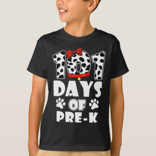 Camiseta Los días de clases de prea perro de K 100 días est