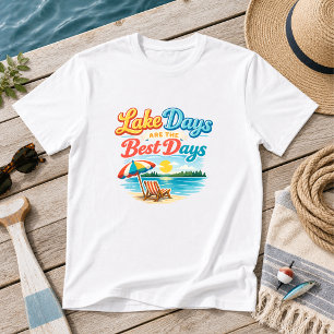Camiseta Los días en el lago son los mejores días Humor del