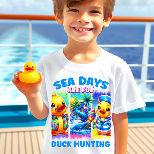 Camiseta Los Días Marítimos Son Para Caza De Patos