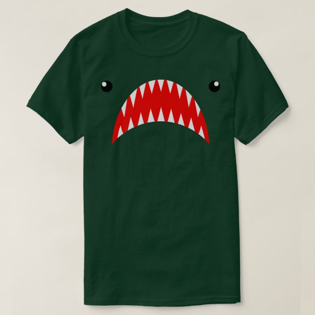 Camiseta Los dientes del tiburón para la semana (Diseño del anverso)