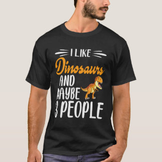 Camiseta Los Dinosaurios Me Gustan Los Dinosaurios Y Quizá
