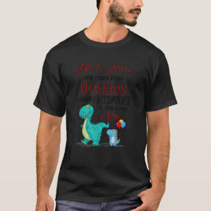 Camiseta Los Dinosaurios Nana Y Yo Somos Más Que Bestias Qu