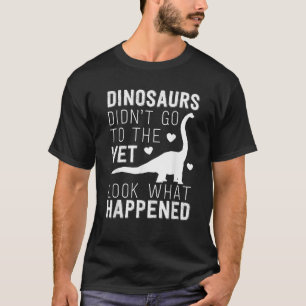 Camiseta Los dinosaurios no fueron a la divertida veterinar