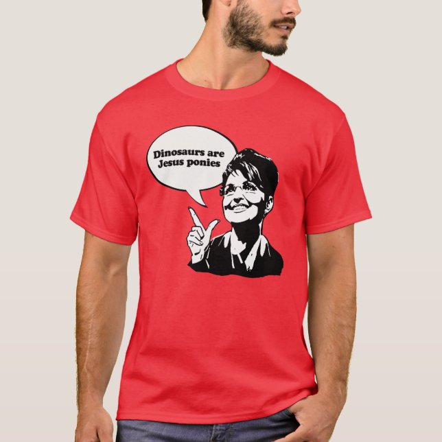 Camiseta Los dinosaurios son potros de Jesús (Anverso)