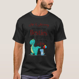 Camiseta Los dinosaurios Yo y Mammy somos más que bestias q