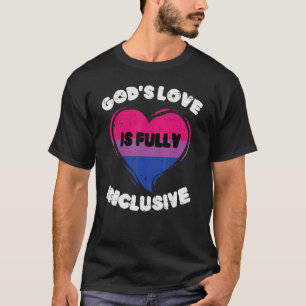 Camiseta Los dioses aman las cosas del Orgullo bisexual com