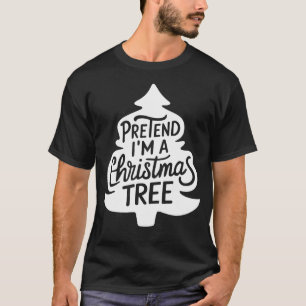 Camiseta Los disfraces de Halloween fingen que soy un árbol